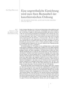 Image of the Page - 91 - in Die kaiserliche Gemäldegalerie in Wien und die Anfänge des öffentlichen Kunstmuseums - Die Kaiserliche Galerie im Wiener Belvedere (1776–1837), Volume 1