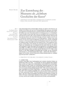Image of the Page - 459 - in Die kaiserliche Gemäldegalerie in Wien und die Anfänge des öffentlichen Kunstmuseums - Europäische Museumskultur um 1800, Volume 2