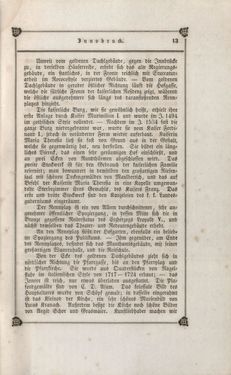 Image of the Page - 13 - in Das Kaiserthum Österreich - in seinen merkwürdigen Städten, Badeorten, seinen Domen, Kirchen und sonstigen ausgezeichneten Baudenkmälern alter und neuer Zeit, historisch-topographisch dargestellt