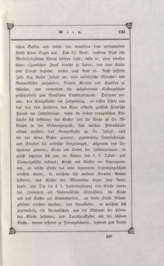 Bild der Seite - 133 - in Das Kaiserthum Österreich - in seinen merkwürdigen Städten, Badeorten, seinen Domen, Kirchen und sonstigen ausgezeichneten Baudenkmälern alter und neuer Zeit, historisch-topographisch dargestellt