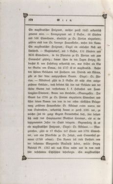 Image of the Page - 172 - in Das Kaiserthum Österreich - in seinen merkwürdigen Städten, Badeorten, seinen Domen, Kirchen und sonstigen ausgezeichneten Baudenkmälern alter und neuer Zeit, historisch-topographisch dargestellt