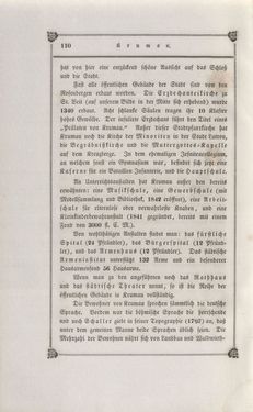 Bild der Seite - 110 - in Das Kaiserthum Österreich - in seinen merkwürdigen Städten, Badeorten, seinen Domen, Kirchen und sonstigen ausgezeichneten Baudenkmälern alter und neuer Zeit, historisch-topographisch dargestellt