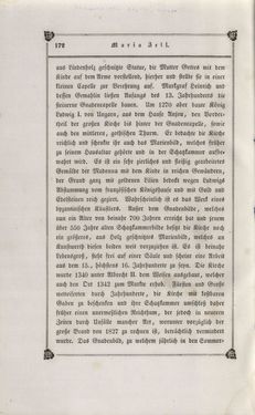 Image of the Page - 172 - in Das Kaiserthum Österreich - in seinen merkwürdigen Städten, Badeorten, seinen Domen, Kirchen und sonstigen ausgezeichneten Baudenkmälern alter und neuer Zeit, historisch-topographisch dargestellt