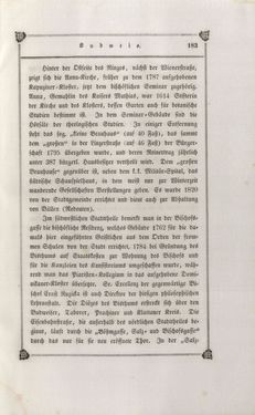 Image of the Page - 183 - in Das Kaiserthum Österreich - in seinen merkwürdigen Städten, Badeorten, seinen Domen, Kirchen und sonstigen ausgezeichneten Baudenkmälern alter und neuer Zeit, historisch-topographisch dargestellt