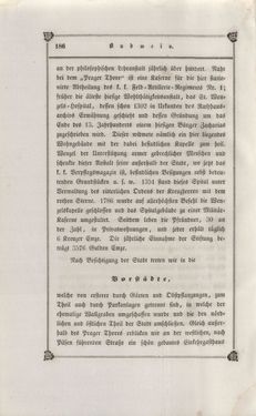 Image of the Page - 186 - in Das Kaiserthum Österreich - in seinen merkwürdigen Städten, Badeorten, seinen Domen, Kirchen und sonstigen ausgezeichneten Baudenkmälern alter und neuer Zeit, historisch-topographisch dargestellt
