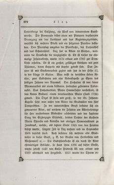 Image of the Page - 272 - in Das Kaiserthum Österreich - in seinen merkwürdigen Städten, Badeorten, seinen Domen, Kirchen und sonstigen ausgezeichneten Baudenkmälern alter und neuer Zeit, historisch-topographisch dargestellt