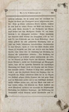 Bild der Seite - 291 - in Das Kaiserthum Österreich - in seinen merkwürdigen Städten, Badeorten, seinen Domen, Kirchen und sonstigen ausgezeichneten Baudenkmälern alter und neuer Zeit, historisch-topographisch dargestellt