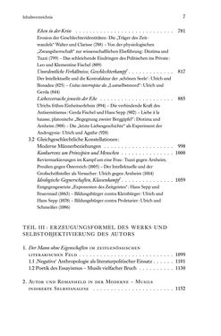 Image of the Page - 7 - in Kakanien als Gesellschaftskonstruktion - Robert Musils Sozioanalyse des 20. Jahrhunderts