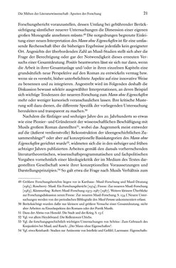 Image of the Page - 21 - in Kakanien als Gesellschaftskonstruktion - Robert Musils Sozioanalyse des 20. Jahrhunderts