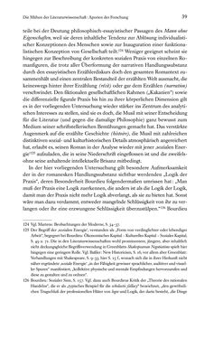 Image of the Page - 39 - in Kakanien als Gesellschaftskonstruktion - Robert Musils Sozioanalyse des 20. Jahrhunderts