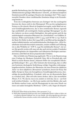 Image of the Page - 84 - in Kakanien als Gesellschaftskonstruktion - Robert Musils Sozioanalyse des 20. Jahrhunderts