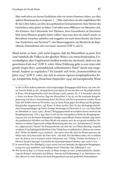 Image of the Page - 87 - in Kakanien als Gesellschaftskonstruktion - Robert Musils Sozioanalyse des 20. Jahrhunderts