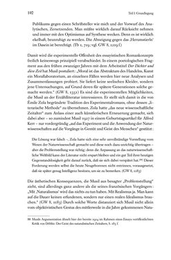 Image of the Page - 102 - in Kakanien als Gesellschaftskonstruktion - Robert Musils Sozioanalyse des 20. Jahrhunderts