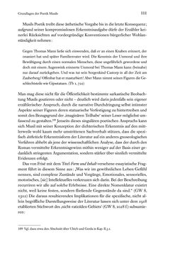 Bild der Seite - 111 - in Kakanien als Gesellschaftskonstruktion - Robert Musils Sozioanalyse des 20. Jahrhunderts