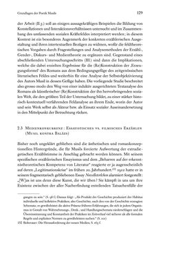 Bild der Seite - 129 - in Kakanien als Gesellschaftskonstruktion - Robert Musils Sozioanalyse des 20. Jahrhunderts