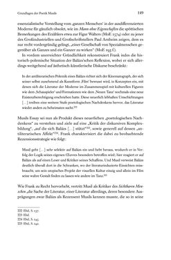 Bild der Seite - 149 - in Kakanien als Gesellschaftskonstruktion - Robert Musils Sozioanalyse des 20. Jahrhunderts