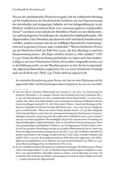 Image of the Page - 169 - in Kakanien als Gesellschaftskonstruktion - Robert Musils Sozioanalyse des 20. Jahrhunderts