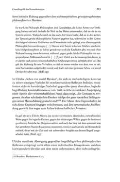 Image of the Page - 213 - in Kakanien als Gesellschaftskonstruktion - Robert Musils Sozioanalyse des 20. Jahrhunderts