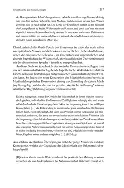Bild der Seite - 217 - in Kakanien als Gesellschaftskonstruktion - Robert Musils Sozioanalyse des 20. Jahrhunderts