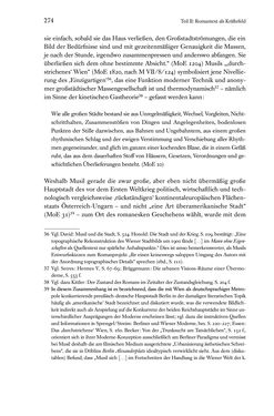 Image of the Page - 274 - in Kakanien als Gesellschaftskonstruktion - Robert Musils Sozioanalyse des 20. Jahrhunderts