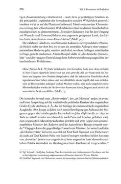 Image of the Page - 296 - in Kakanien als Gesellschaftskonstruktion - Robert Musils Sozioanalyse des 20. Jahrhunderts