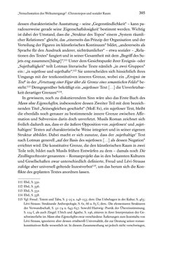 Bild der Seite - 305 - in Kakanien als Gesellschaftskonstruktion - Robert Musils Sozioanalyse des 20. Jahrhunderts