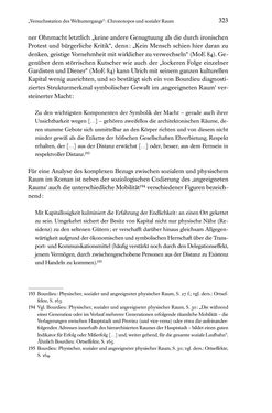 Image of the Page - 323 - in Kakanien als Gesellschaftskonstruktion - Robert Musils Sozioanalyse des 20. Jahrhunderts