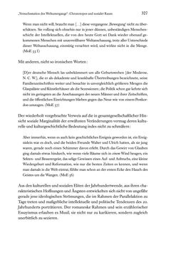 Image of the Page - 327 - in Kakanien als Gesellschaftskonstruktion - Robert Musils Sozioanalyse des 20. Jahrhunderts