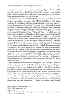 Image of the Page - 351 - in Kakanien als Gesellschaftskonstruktion - Robert Musils Sozioanalyse des 20. Jahrhunderts