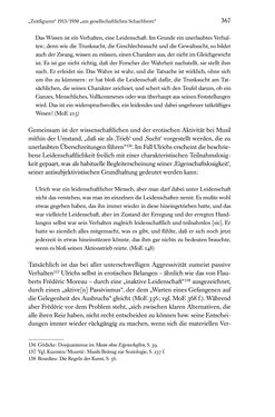 Bild der Seite - 367 - in Kakanien als Gesellschaftskonstruktion - Robert Musils Sozioanalyse des 20. Jahrhunderts