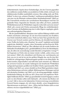 Bild der Seite - 369 - in Kakanien als Gesellschaftskonstruktion - Robert Musils Sozioanalyse des 20. Jahrhunderts