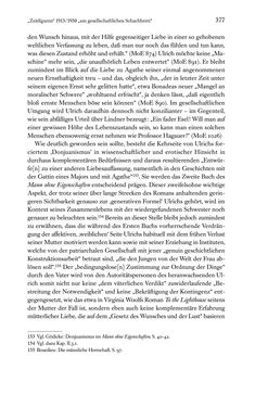 Image of the Page - 377 - in Kakanien als Gesellschaftskonstruktion - Robert Musils Sozioanalyse des 20. Jahrhunderts
