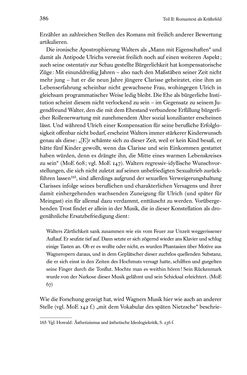 Image of the Page - 386 - in Kakanien als Gesellschaftskonstruktion - Robert Musils Sozioanalyse des 20. Jahrhunderts