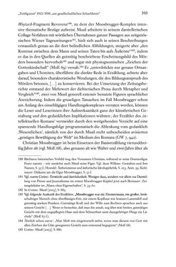 Bild der Seite - 393 - in Kakanien als Gesellschaftskonstruktion - Robert Musils Sozioanalyse des 20. Jahrhunderts