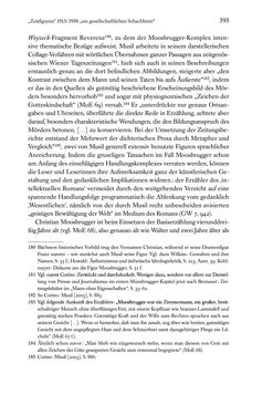 Bild der Seite - 393 - in Kakanien als Gesellschaftskonstruktion - Robert Musils Sozioanalyse des 20. Jahrhunderts