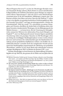 Image of the Page - 393 - in Kakanien als Gesellschaftskonstruktion - Robert Musils Sozioanalyse des 20. Jahrhunderts