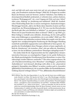 Image of the Page - 400 - in Kakanien als Gesellschaftskonstruktion - Robert Musils Sozioanalyse des 20. Jahrhunderts