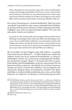 Image of the Page - 433 - in Kakanien als Gesellschaftskonstruktion - Robert Musils Sozioanalyse des 20. Jahrhunderts
