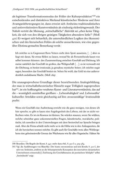 Image of the Page - 453 - in Kakanien als Gesellschaftskonstruktion - Robert Musils Sozioanalyse des 20. Jahrhunderts