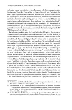 Image of the Page - 475 - in Kakanien als Gesellschaftskonstruktion - Robert Musils Sozioanalyse des 20. Jahrhunderts