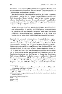 Image of the Page - 476 - in Kakanien als Gesellschaftskonstruktion - Robert Musils Sozioanalyse des 20. Jahrhunderts