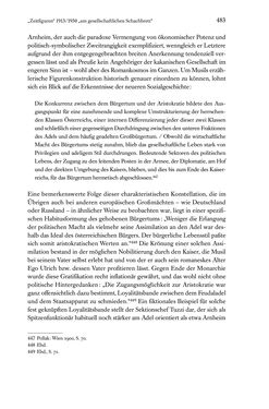 Image of the Page - 483 - in Kakanien als Gesellschaftskonstruktion - Robert Musils Sozioanalyse des 20. Jahrhunderts