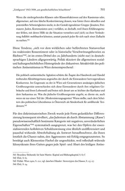 Image of the Page - 511 - in Kakanien als Gesellschaftskonstruktion - Robert Musils Sozioanalyse des 20. Jahrhunderts