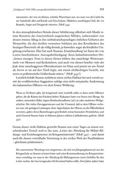 Bild der Seite - 533 - in Kakanien als Gesellschaftskonstruktion - Robert Musils Sozioanalyse des 20. Jahrhunderts