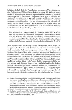 Image of the Page - 541 - in Kakanien als Gesellschaftskonstruktion - Robert Musils Sozioanalyse des 20. Jahrhunderts