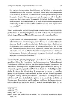 Image of the Page - 551 - in Kakanien als Gesellschaftskonstruktion - Robert Musils Sozioanalyse des 20. Jahrhunderts