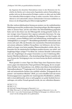 Image of the Page - 567 - in Kakanien als Gesellschaftskonstruktion - Robert Musils Sozioanalyse des 20. Jahrhunderts