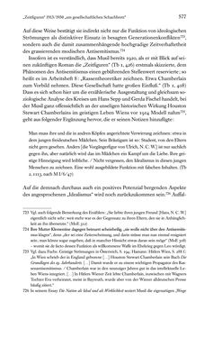 Image of the Page - 577 - in Kakanien als Gesellschaftskonstruktion - Robert Musils Sozioanalyse des 20. Jahrhunderts