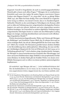 Image of the Page - 585 - in Kakanien als Gesellschaftskonstruktion - Robert Musils Sozioanalyse des 20. Jahrhunderts