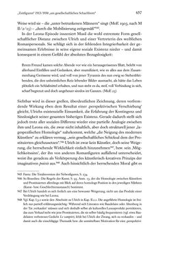 Image of the Page - 657 - in Kakanien als Gesellschaftskonstruktion - Robert Musils Sozioanalyse des 20. Jahrhunderts